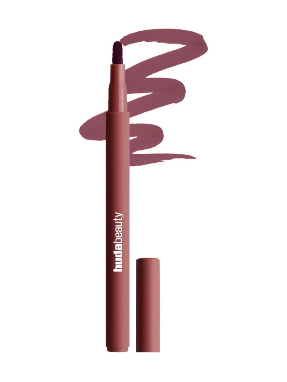 Huda Beauty Lip Contour Lip Stain for 12-Hour Wear | Berry Brown | New Authentic